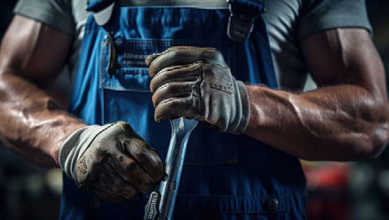 Craftsman at work